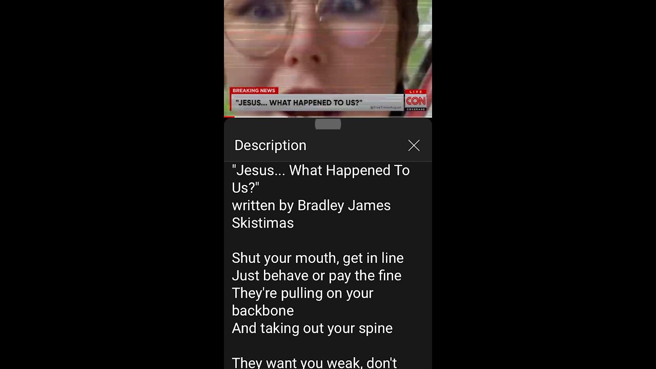 Jesus what happened to us