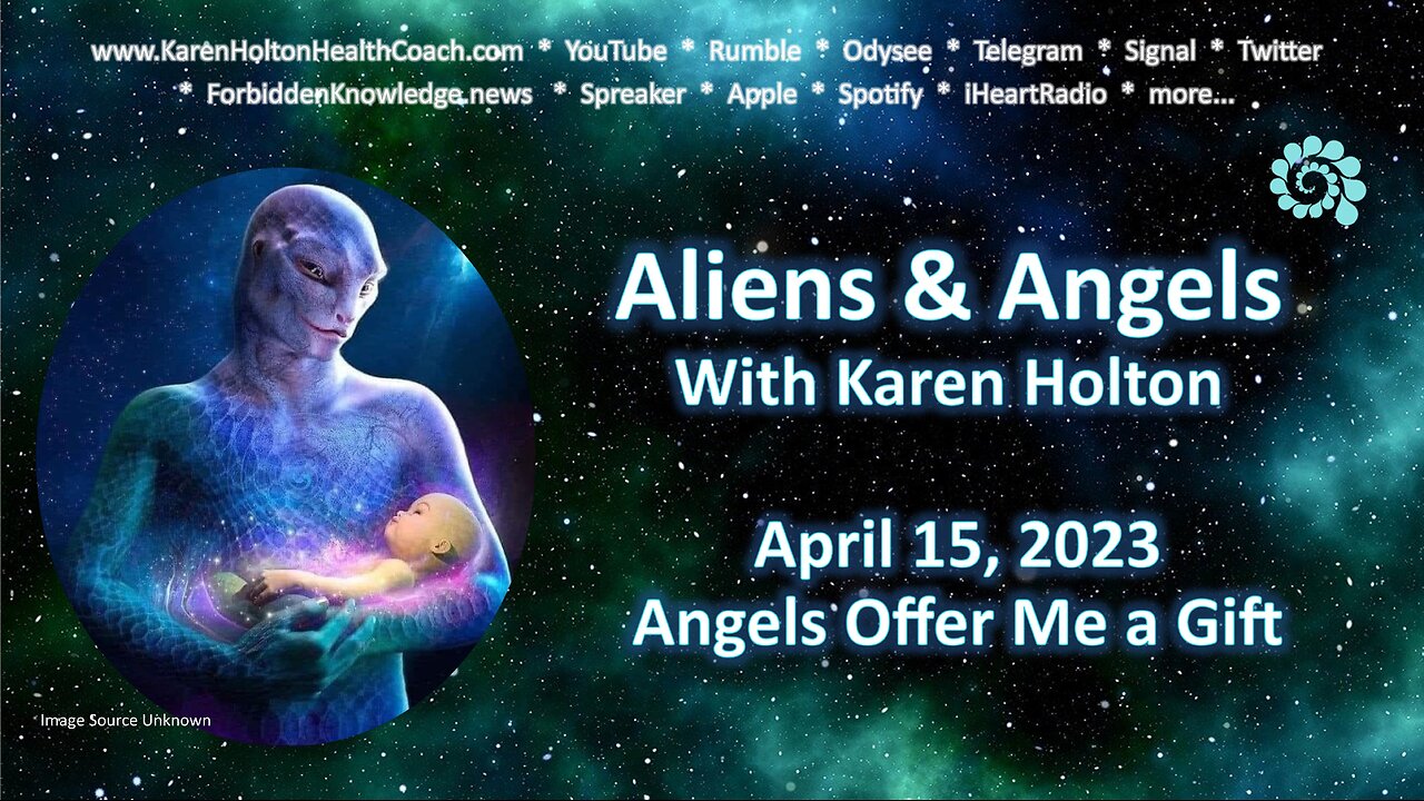 Aliens & Angels April 15 2023 - ANGELS OFFER ME A GIFT