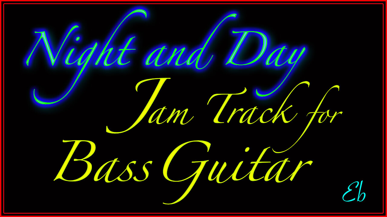 439.3 JAM TRACK in Eb for JAZZ BASS GUITAR