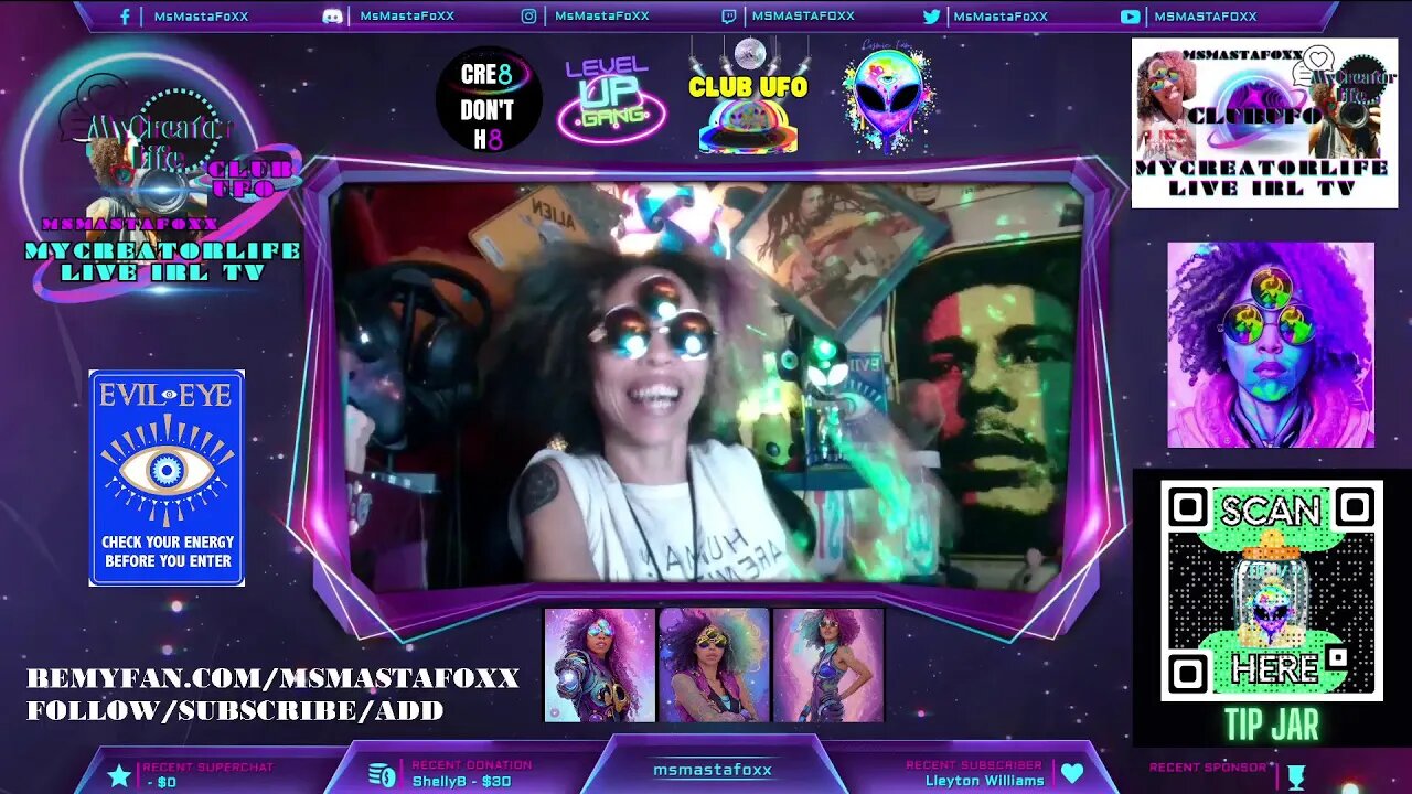 Live With MsMastaFoXX #MyCreatorLife LIVE IRL TV