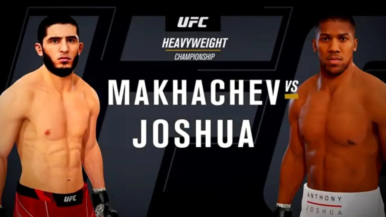 EA Sports UFC 4 Gameplay Anthony Joshua vs Islam Makhachev