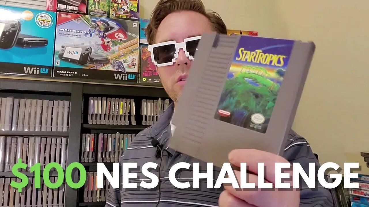 $100 NES CHALLENGE! | What games would you choose?...