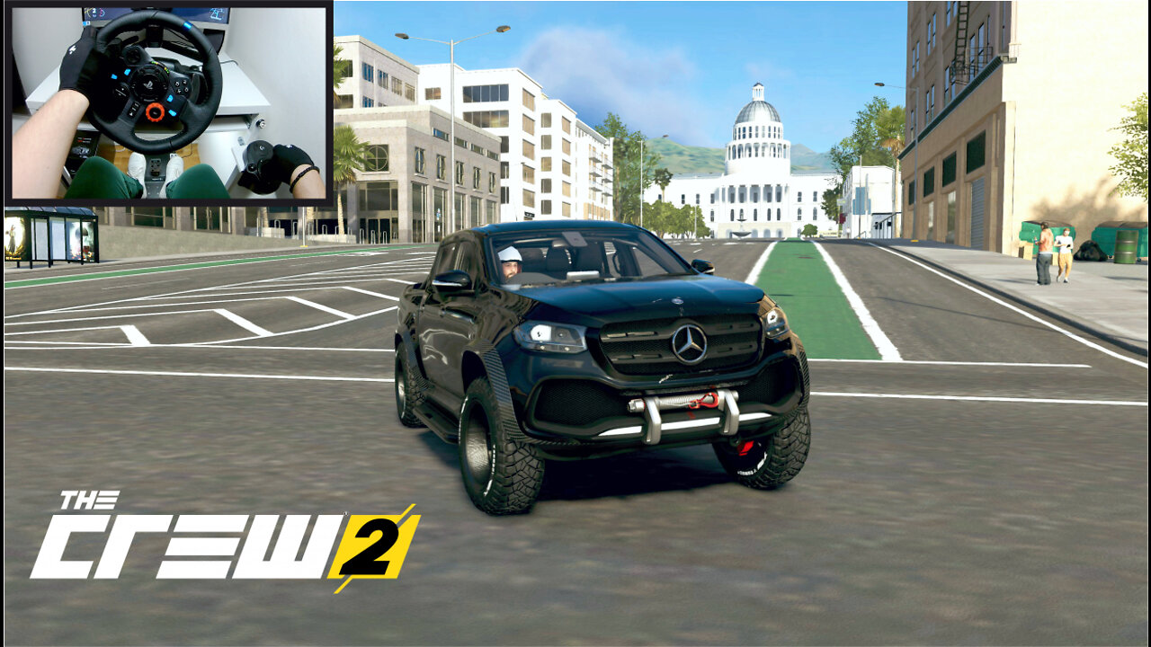 RALLY MERCEDES X-CLASS - The Crew 2 - Steering Wheel and Shifter Gameplay