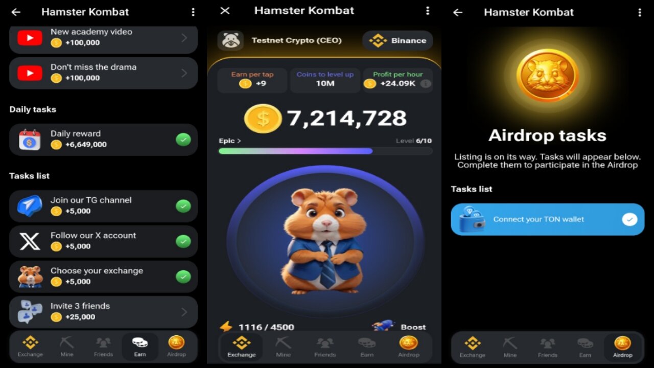 Hamster Kombat | Is The Hamster Better Than Notcoin? | Listing Date Closely Approaching