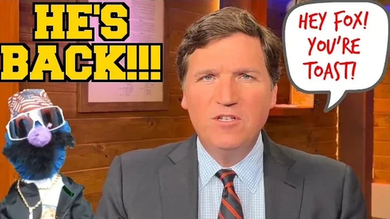 HE'S BACK! | Tucker Carlson Breaks Silence | FOX NEWS IS TOAST!