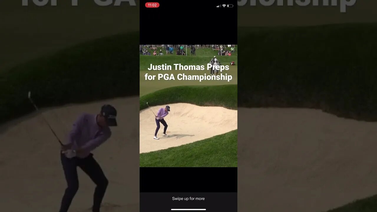 Justin Thomas preps for PGA Championship! #pgachampionship #golf #justinthomas