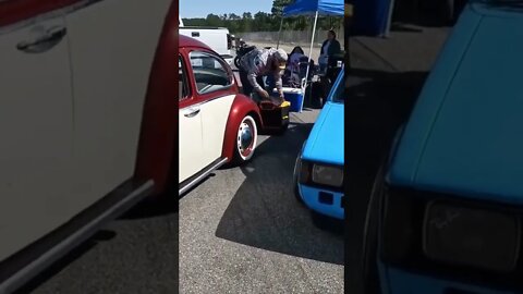 Little VW Action 👍👍#carshow #shorts #sub #auto #vw #volkswagen #bagged #vwbug