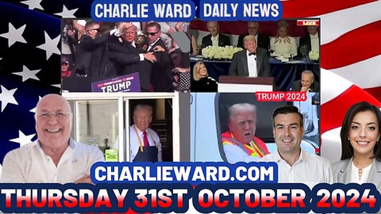 CHARLIE WARD DAILY NEWS WITH PAUL BROOKER & DREW DEMI - THURSDAY 31ST OCTOBER 2024