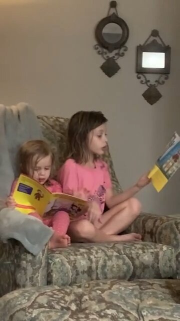 No one reads alone! Haha