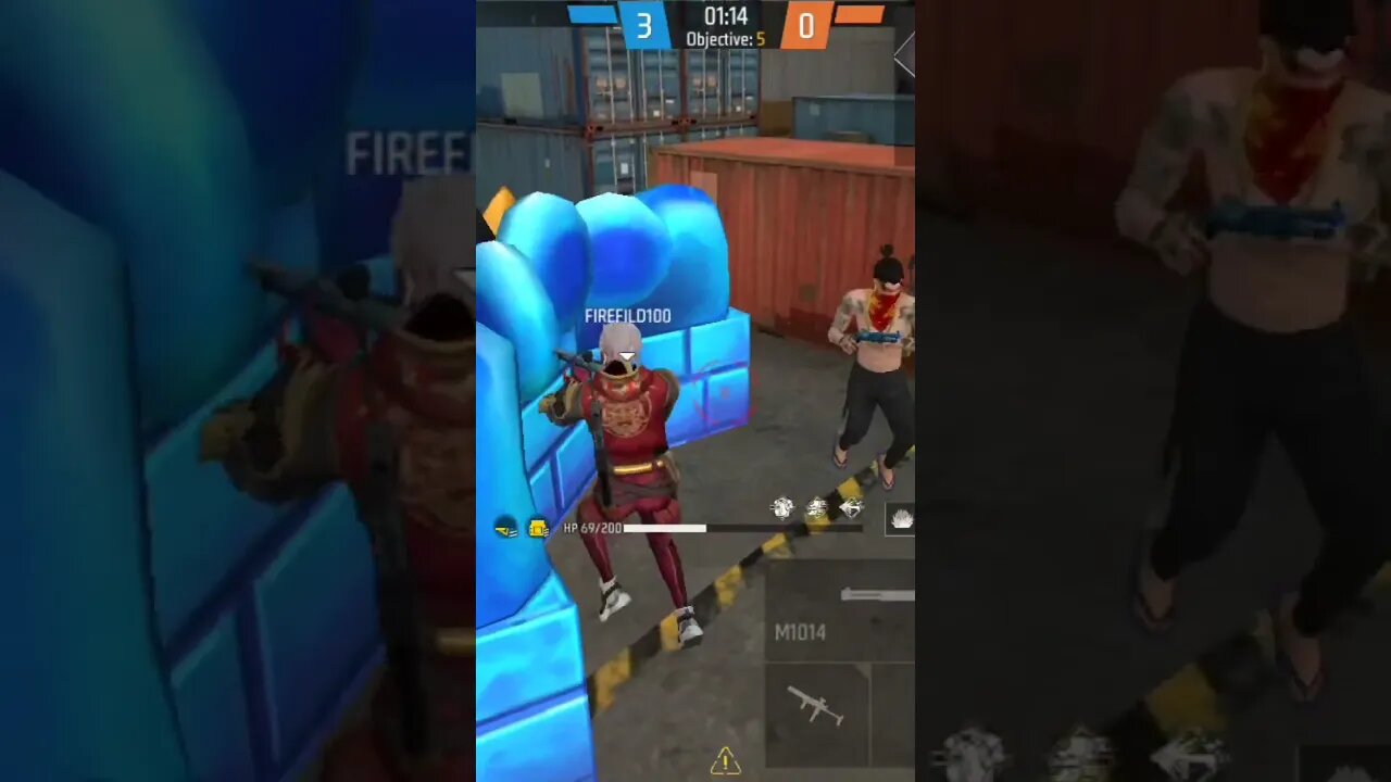 শট গান দিয়ে বান্দা শেষ।#shorts #firefild100