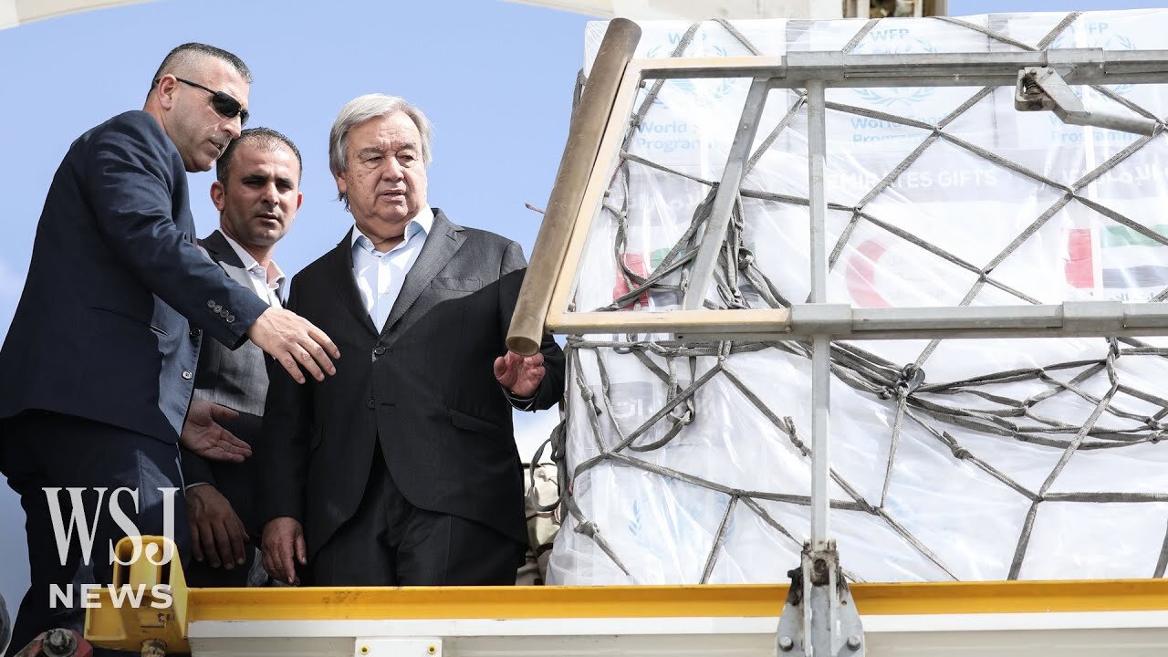 U.N. Chief: Aid Trucks Must Move into Gaza ‘as Quickly as Possible’ | WSJ News