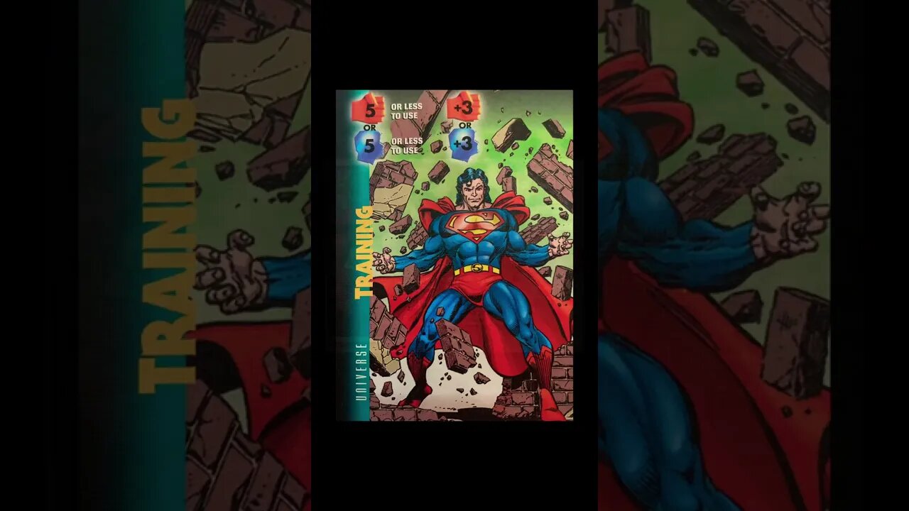 DC COMIC OVERPOWER CARDS!!!