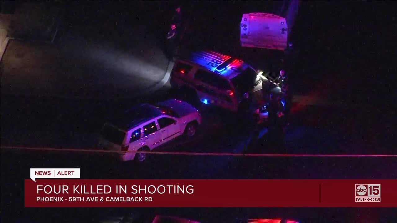 Four killed, 1 hurt in shooting at Phoenix home