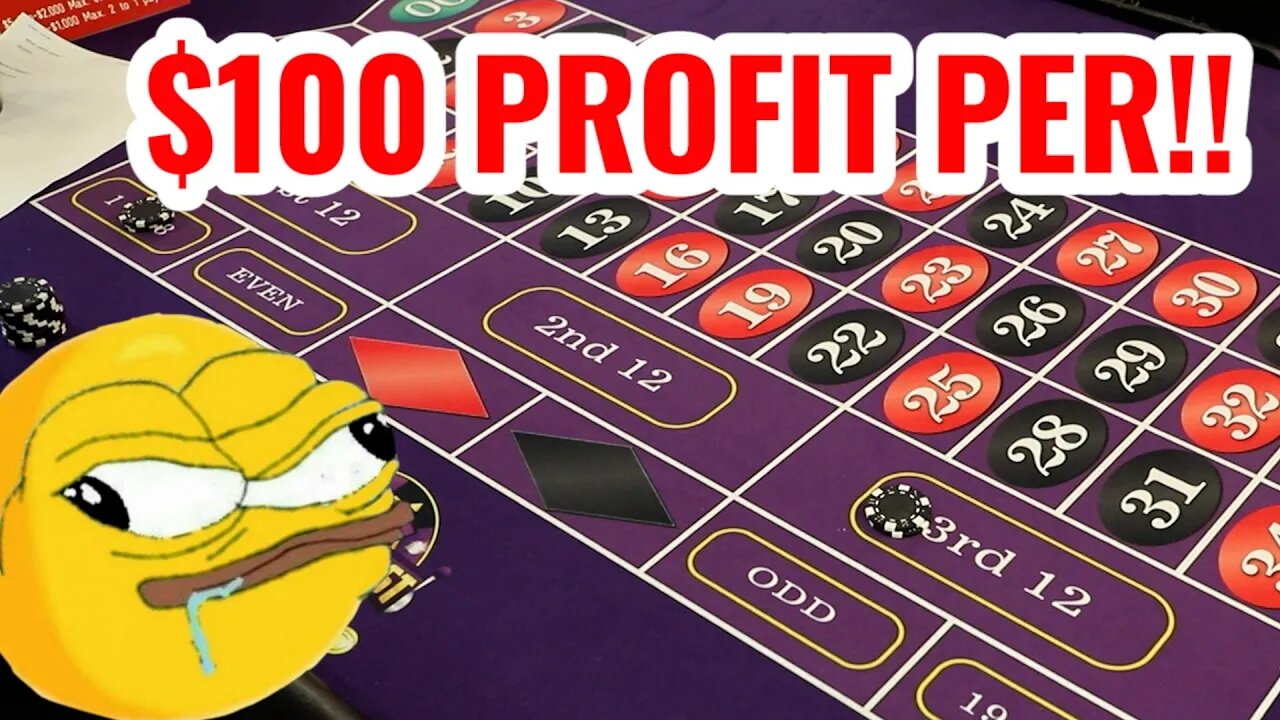 $100 PROFIT PER SPIN "Lulu Lemon Spree" Roulette System Review