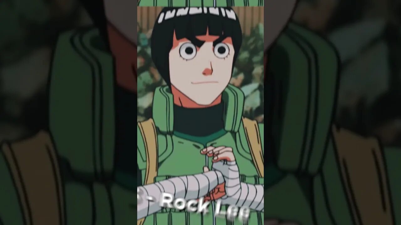 OS 5 PERSONAGENS MAIS RÁPIDOS DE NARUTO #shorts