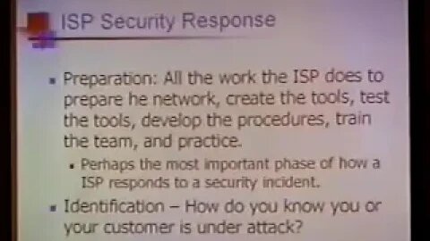Tutorial ISP Security Real World Techniques II