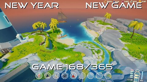 New Year, New Game, Game 168 of 365 (Lighthouse Keeper)