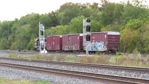 Norfolk Southern Local Mixed Train From Berea, Ohio October 6, 2020