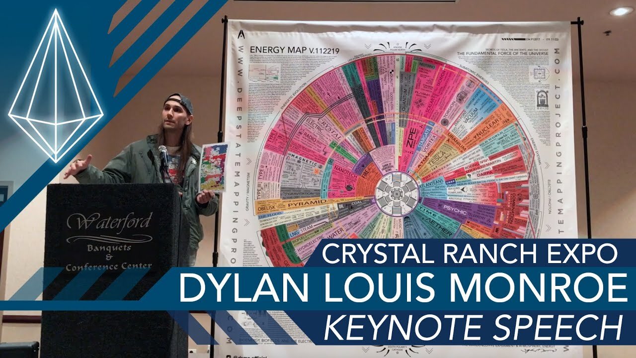 Dylan Louis Monroe presents at Crystal Ranch Expo, Chicago 2019