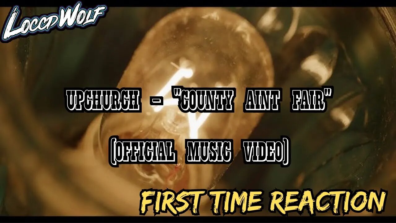 Must-See FIRST TIME Reaction: Upchurch - "COUNTY AINT FAIR" (Official Music Video)