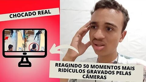 Reagindo 50 MOMENTOS MAIS RIDÍCULOS GRAVADOS PELAS CÂMERAS