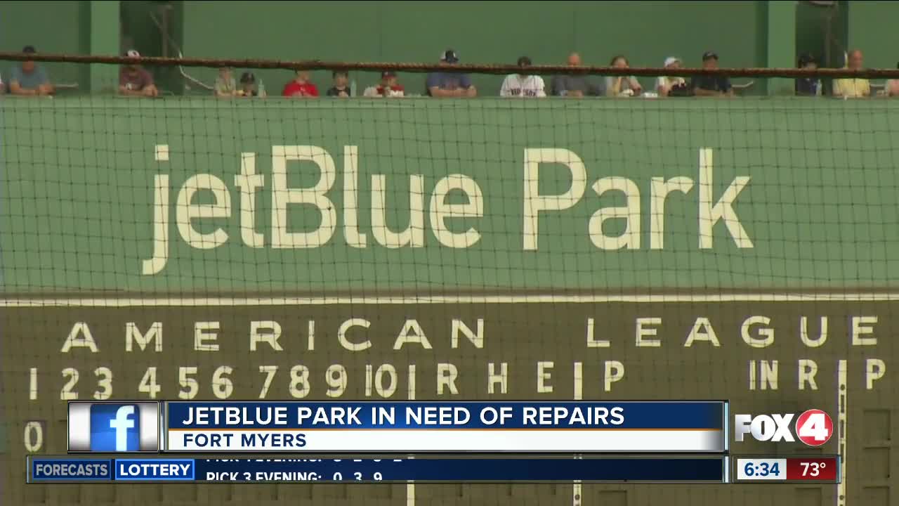 JetBlue Park in need of repairs