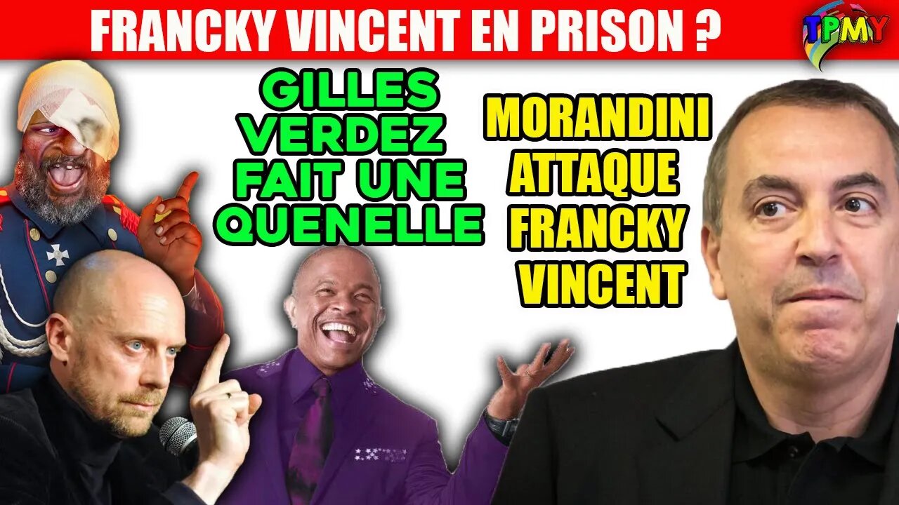 MORANDINI CRITIQUE FRANCKY VINCENT ET DIEUDO, GILLES VERDEZ FAIT UNE QUENELLE #tpmp #hanouna #er