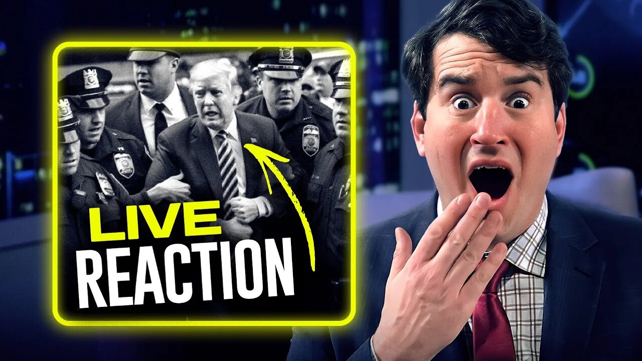 DONALD TRUMP ARRESTED - Live Reaction | Ep 18