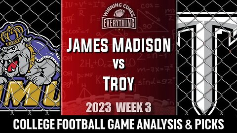 James Madison vs Troy Picks & Prediction Against the Spread 2023 College Football Analysis