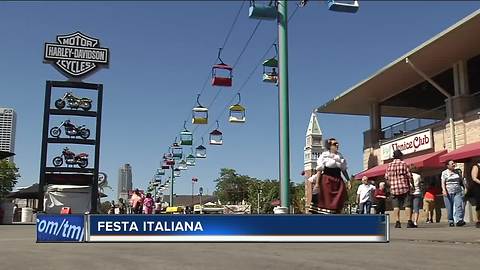 Getting ready for this weekend's Festa Italiana