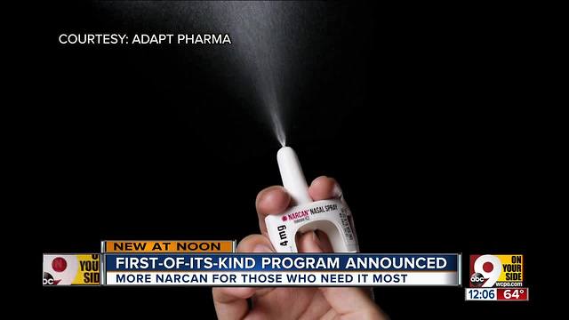 Pilot program to increase Hamilton County's naloxone supply by 400 percent