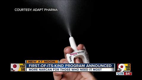 Pilot program to increase Hamilton County's naloxone supply by 400 percent