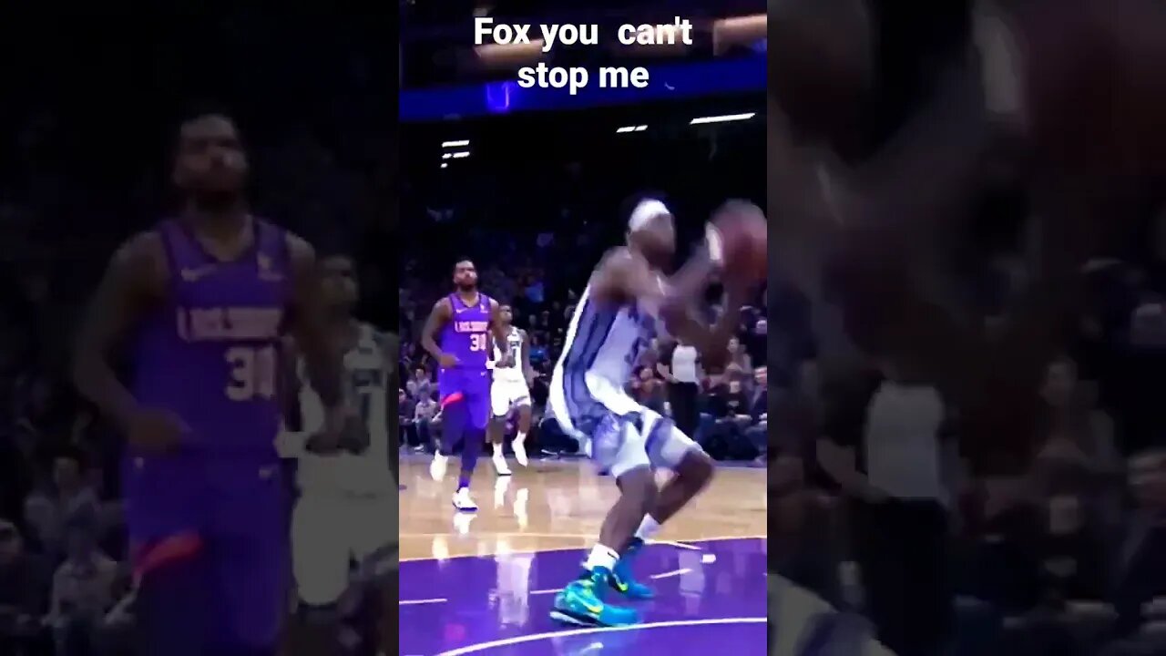 #fox #crazy #dunk #is #unbelievable #undisputed #player #nba