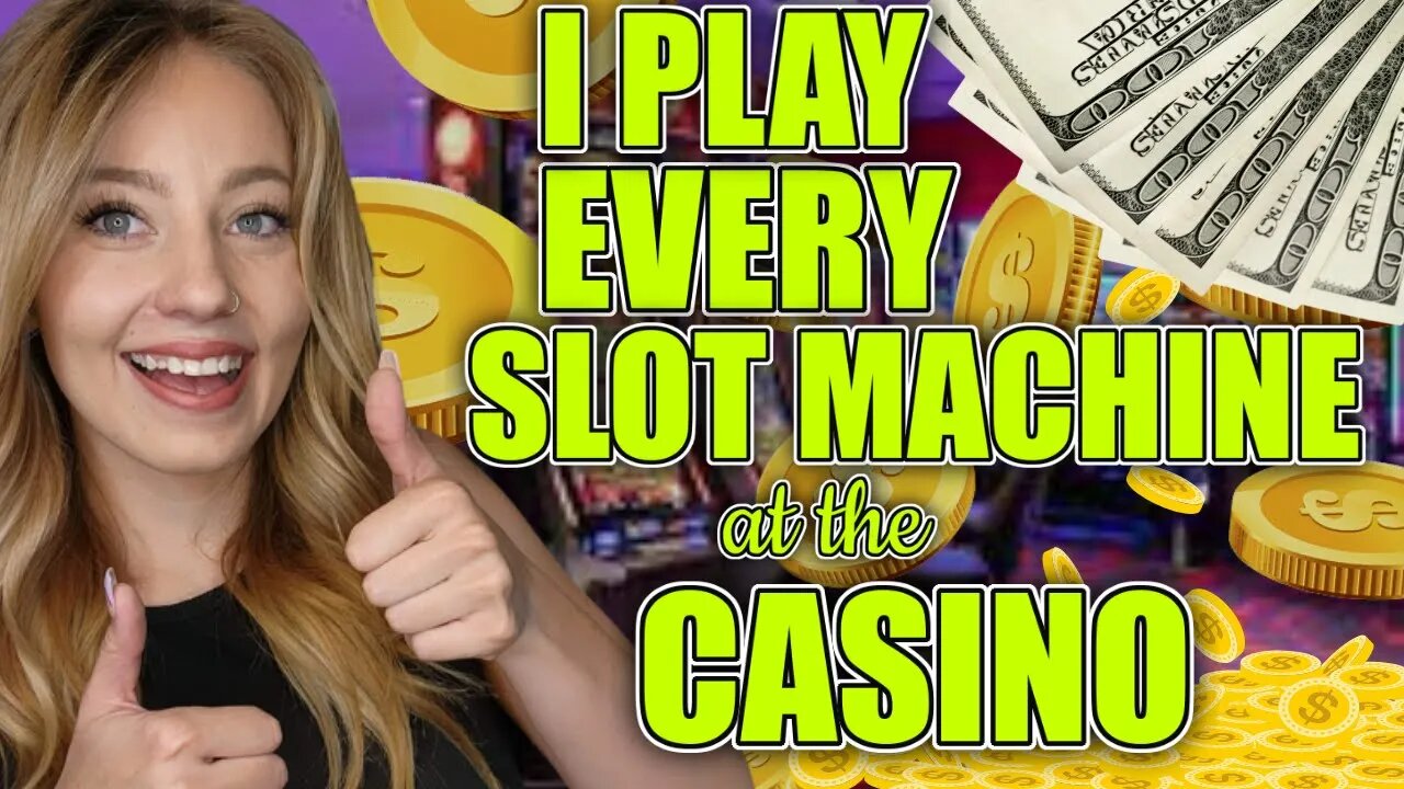 I PLAYED EVERY SLOT AT The COSMOPOLITAN of Las Vegas Casino! Looking For The Winning Slot Machine!