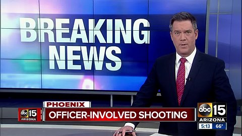 Phoenix officer involved in shooting near 35th Ave/Thomas Rd, injuries unknown