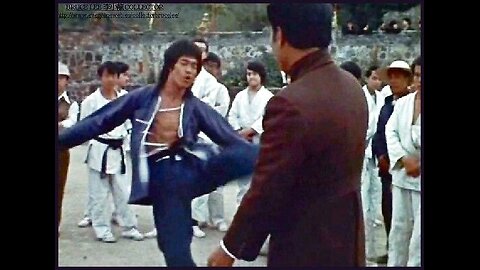 Cross kick Studio Films Bruce Lee Enter The Dragon