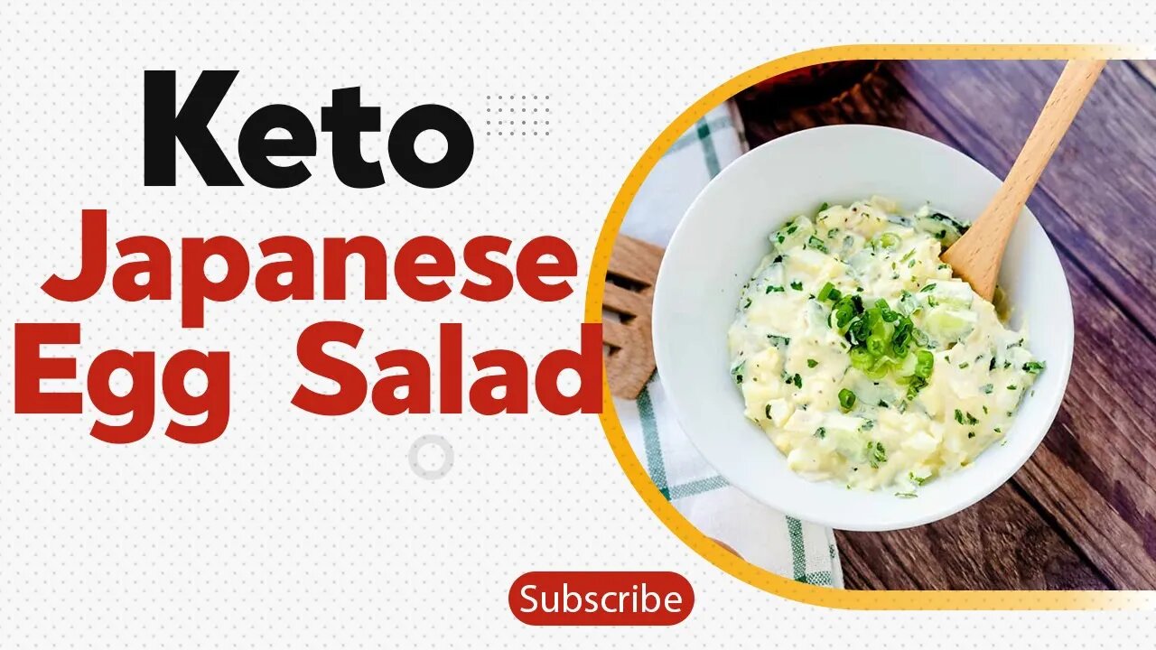 Breakfast salad for weight loss Japanese Egg Salad #shorts