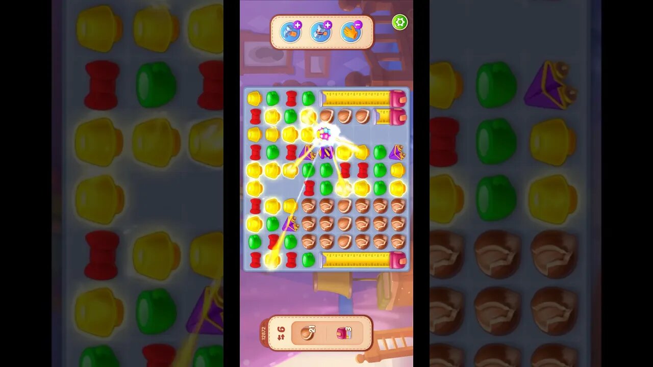 Shorts Playrix Homescapes Gameplay Walkthrough Level 12872-010