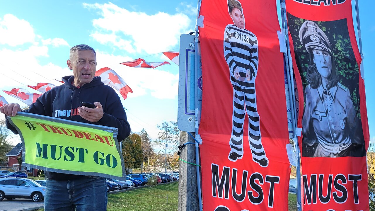 2024 11 02 Port Credit Mississauga Protest