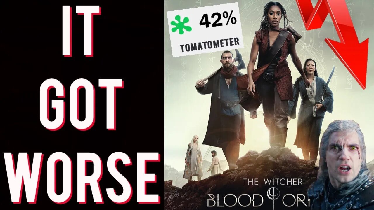 ROTTEN! Even woke critics HATE The Witcher: Blood Origin! WORSE than Rings of Power!