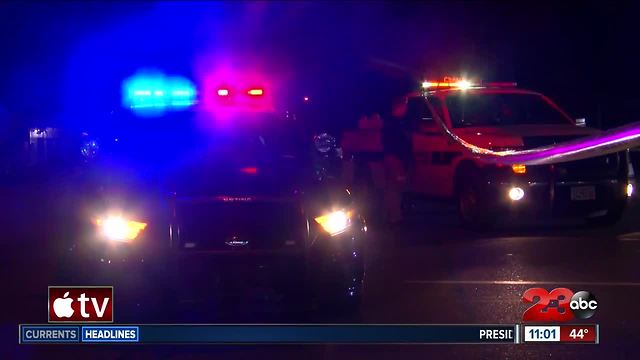 Vehicle vs. pedestrian crash in Central Bakersfield