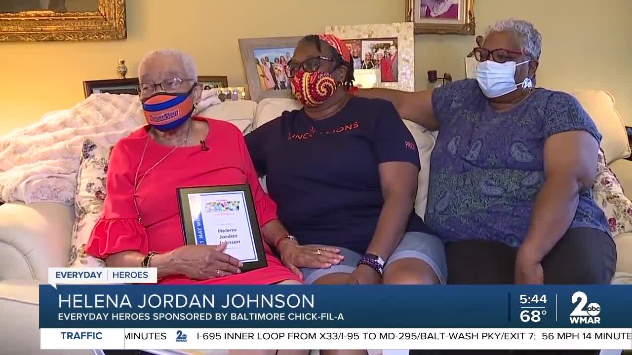 Helena Jordan Johnson is the May 2021 winner of the Chick-fil-A Everyday Heroes award