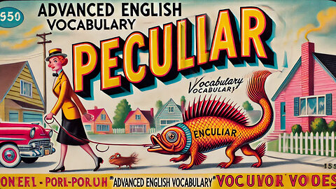 Vocabulary and Pronunciation "PECULIAR" Advanced English