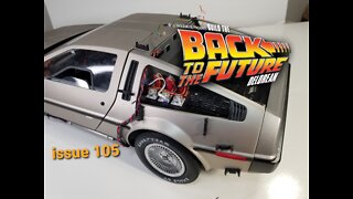 Build the back to the future delorean issue 105