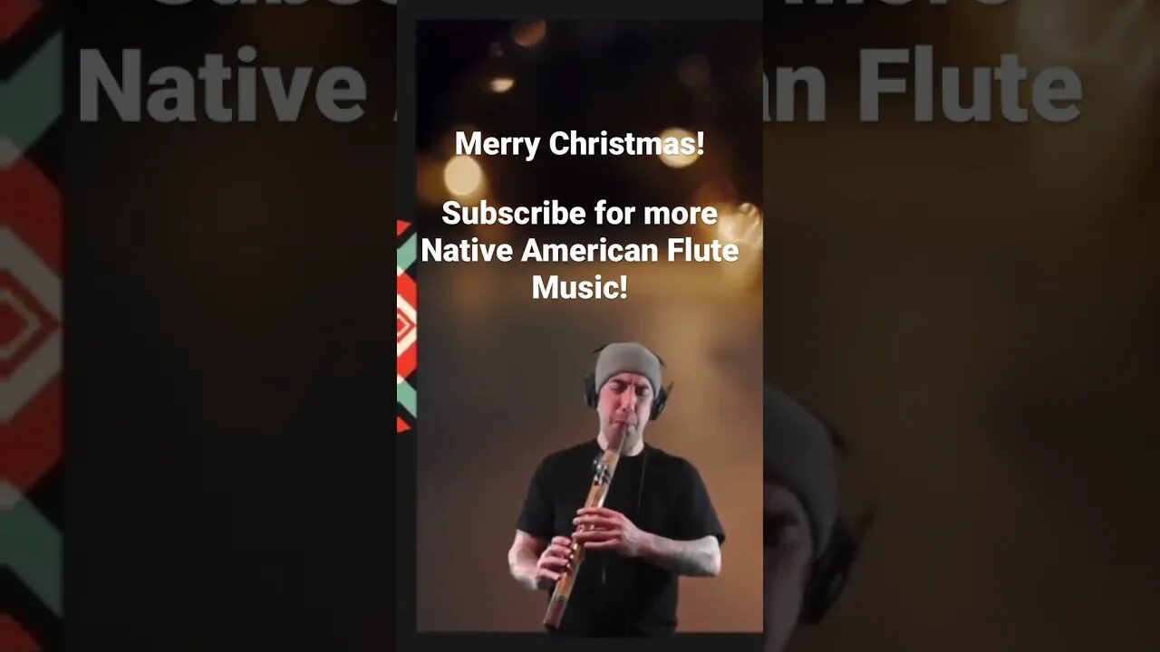 Native American Flute Christmas Music? #nativeamericanflute #christmas #christmasmusic #shorts