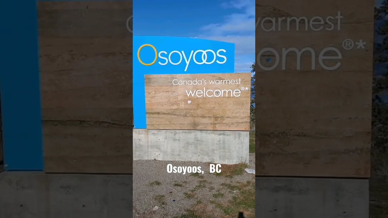 Osoyoos, warm and beautiful. #shorts