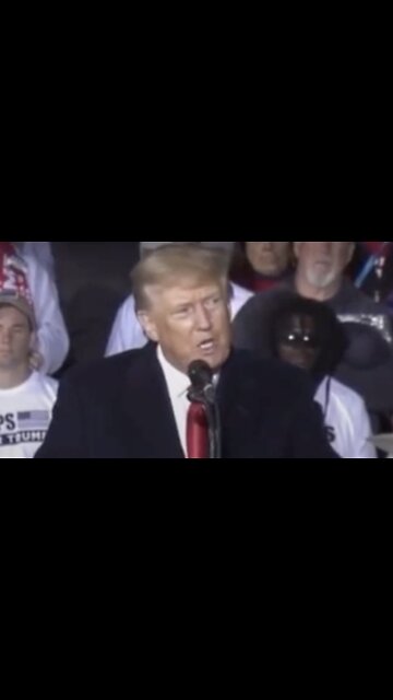 Trump: "people from January 6… we will give them pardons"