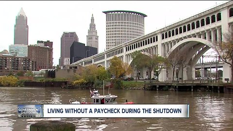 Federal workers around Cleveland stretch to make ends meet without first paycheck