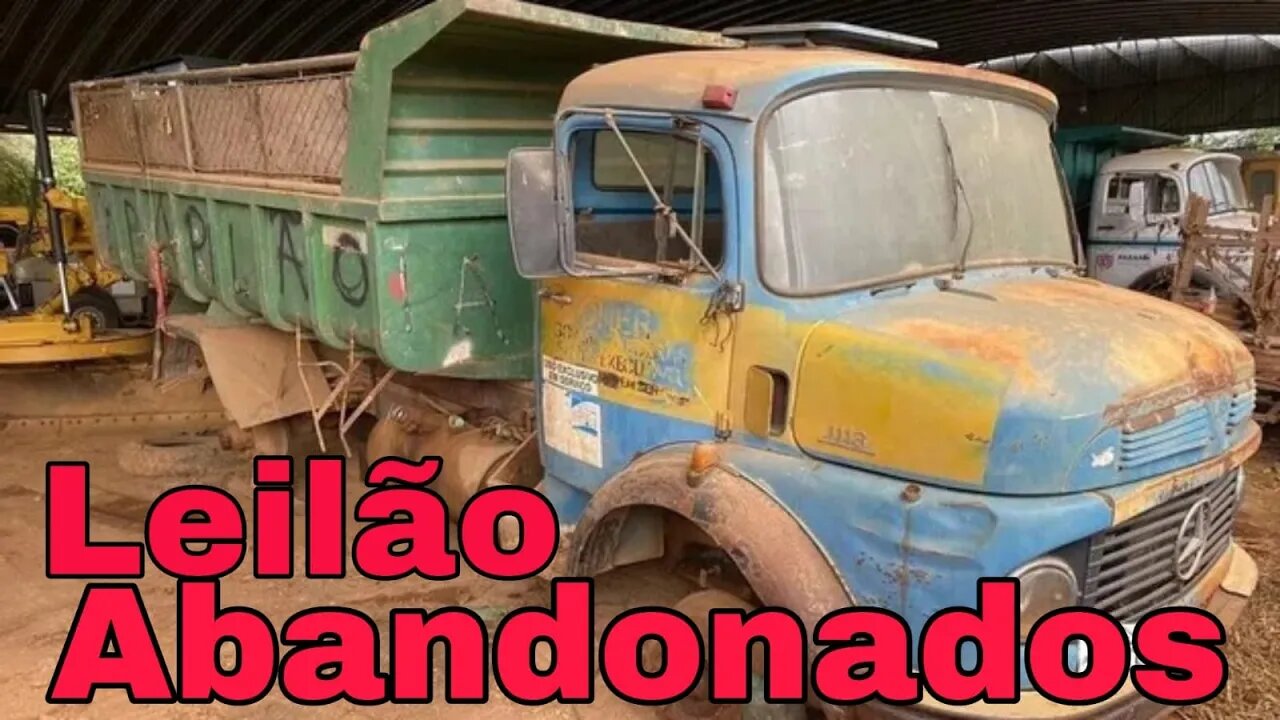 Ep.19 🚚 Leilão de Caminhões Abandonados