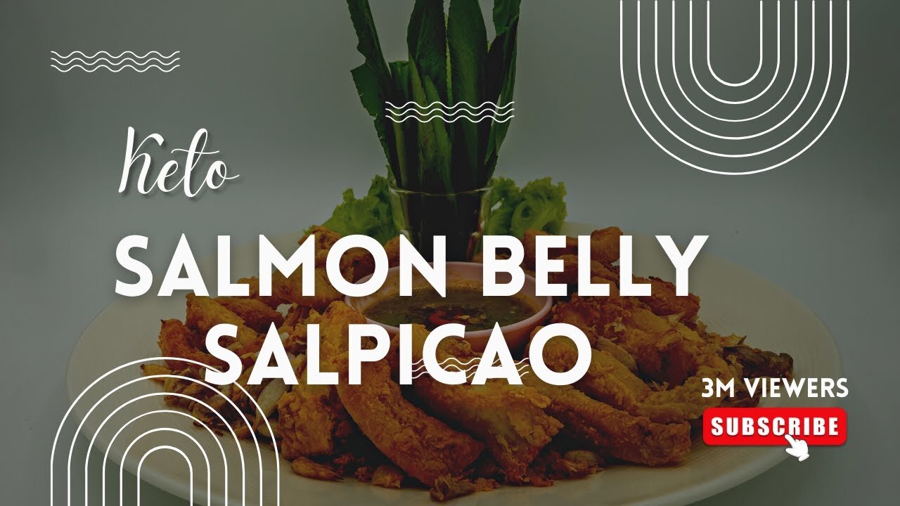 Keto Salmon Belly Salpicao